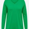 Green Womens Light Sweater ONLY CARMAKOMA Ibi - Női