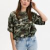 Green Women's T-Shirt Pepe Jeans Annalisa - Women