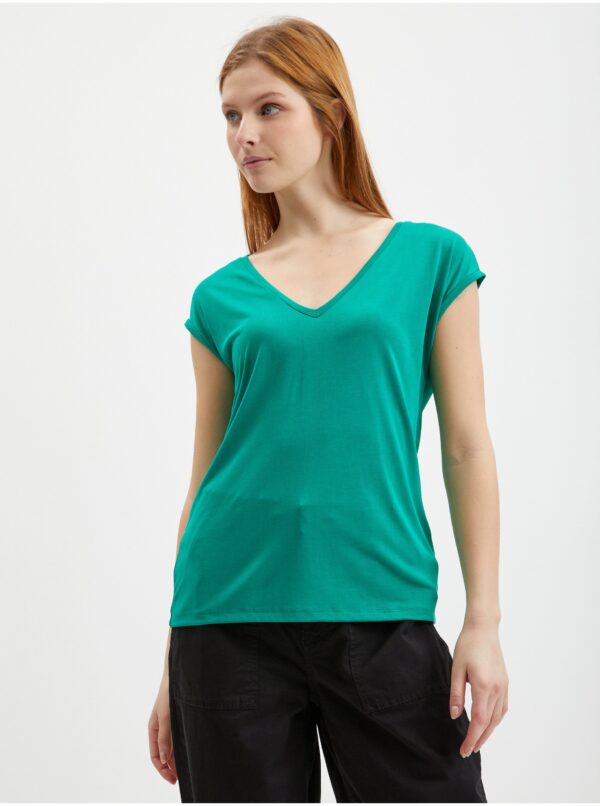 Green Women's T-Shirt Pieces Kamala - Women