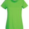 Green Women's T-shirt Lady fit Original Fruit of the Loom