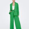Green Womens Wide Pants JDY Vincent - Ladies