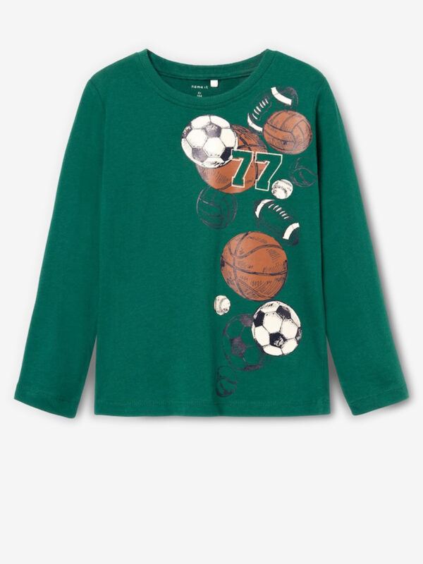 Green boys' t-shirt name it Ricko