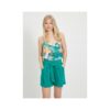 Green floral top VILA Suvita - Women
