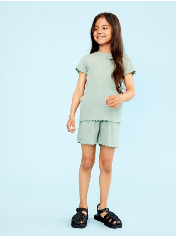 Green girl's t-shirt name it Tara - unisex