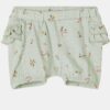 Green girly patterned shorts name it Feline - Girls