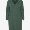 Green hoodie dress Fransa - Women