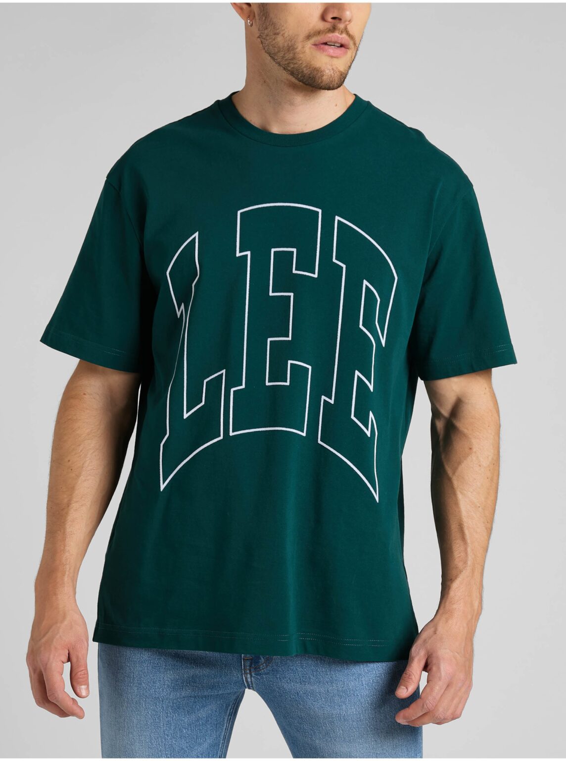 Green men's T-shirt Lee - Men's