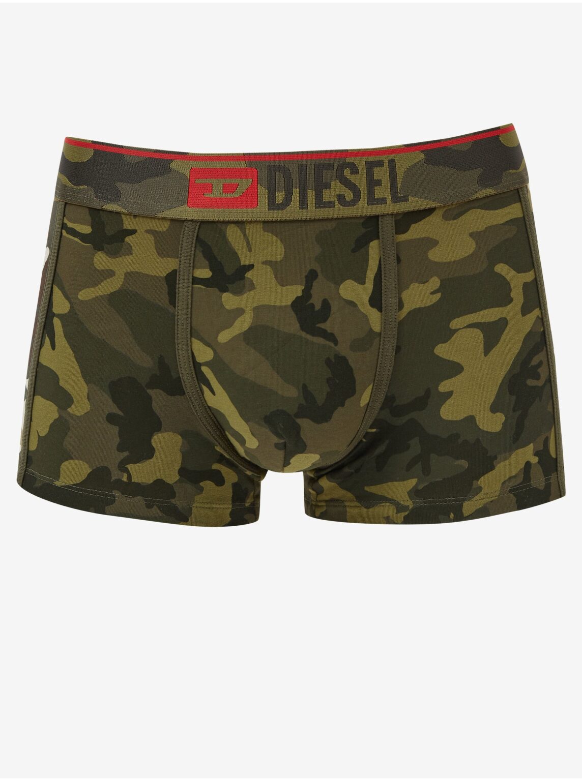 Green men's camouflage boxers Diesel Damien - Men's