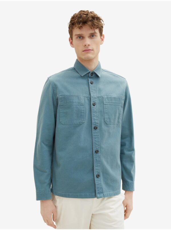 Green men's shirt Tom Tailor - Men's