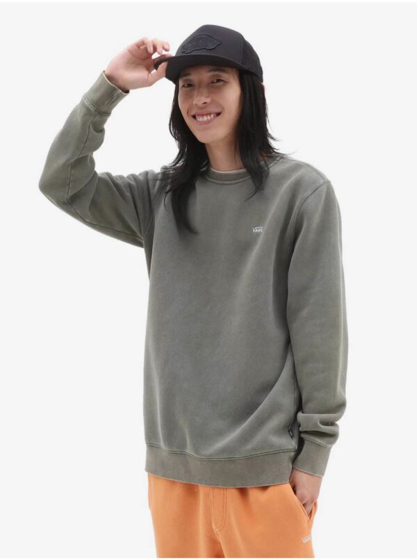 Green men's sweatshirt VANS - Men's