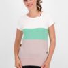 Green-pink women's long T-shirt Alife and Kickin - Women's
