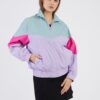 Green-purple women's rustle jacket ONLY Nellie - Ladies