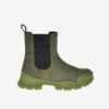 Green suede chelsea boots Love Moschino - Women's