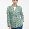 Green women's patterned blazer ORSAY - Women's