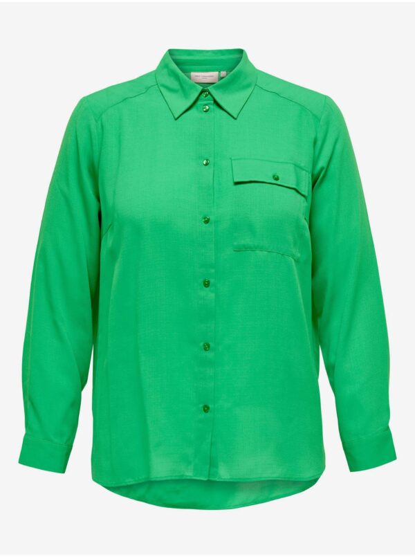 Green women's shirt ONLY CARMAKOMA Joleen - Women's