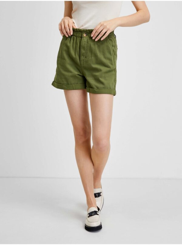 Green women's shorts Tom Tailor Denim - Women's