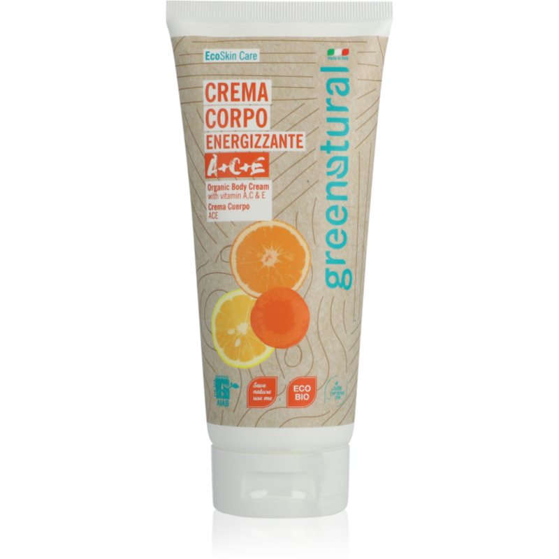 Greenatural Body Cream finom testápoló krém vitaminokkal A
