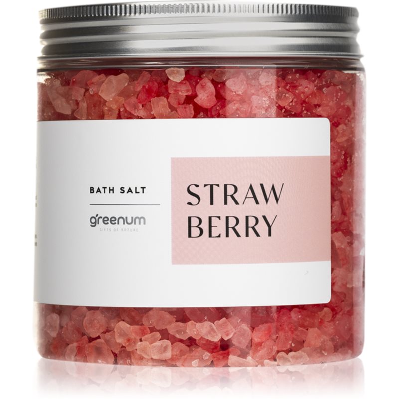 Greenum Strawberry fürdősó 600 g-Eredeti