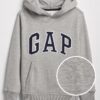 Grey Boys' Children's Sweatshirt GAP Logo hoodie