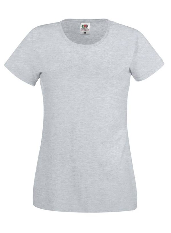Grey Lady fit T-shirt Original Fruit of the Loom