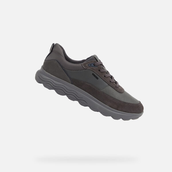 Grey Men's Geox Spherica Sneakers - Men's