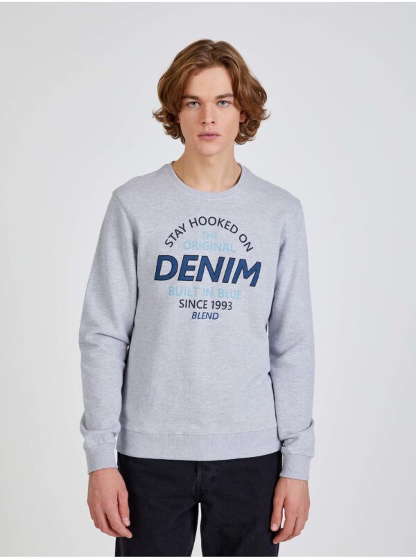 Grey Sweatshirt Blend - Men