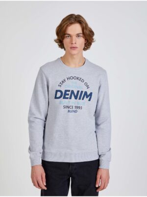 Grey Sweatshirt Blend - Men