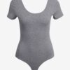 Grey Women's Diesel Bodysuit - Women's