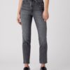 Grey Women's Shortened Straight Fit Jeans Wrangler - Women