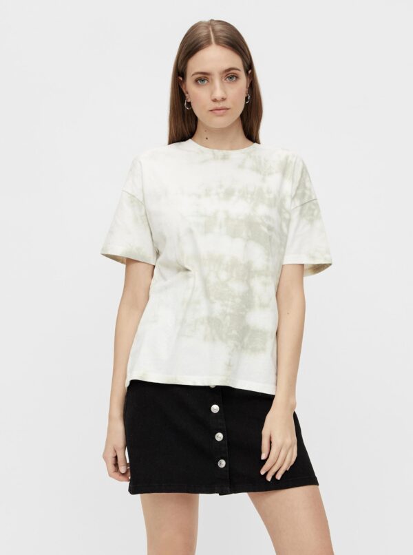 Grey and white tie-dye T-shirt Pieces Panni - Women