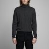 Grey basic turtleneck Jack & Jones Emil - Men's