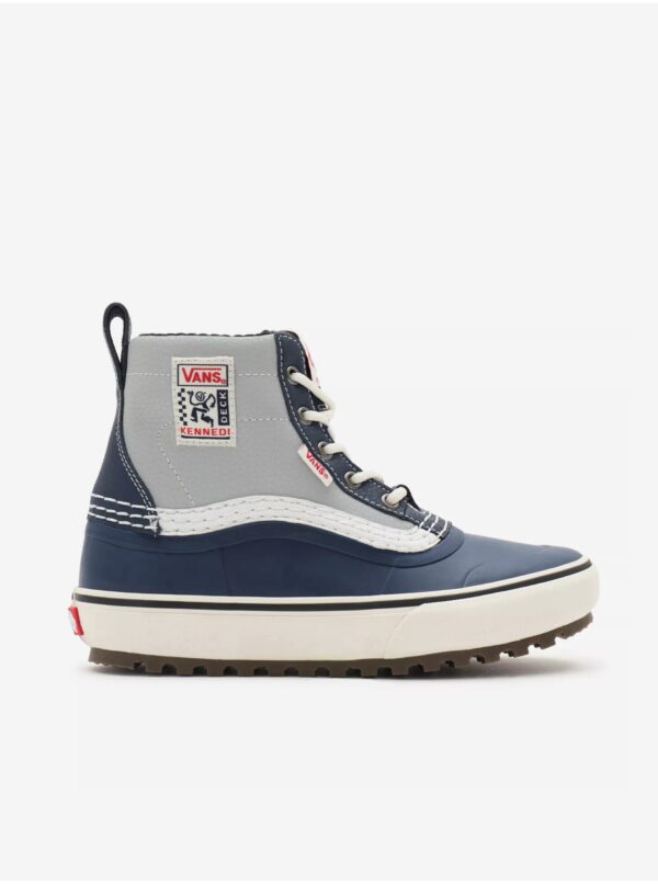 Grey-blue women's ankle boots VANS Standard Mid Snow - Women's