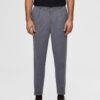 Grey cropped trousers Selected Homme-Jim - Men's