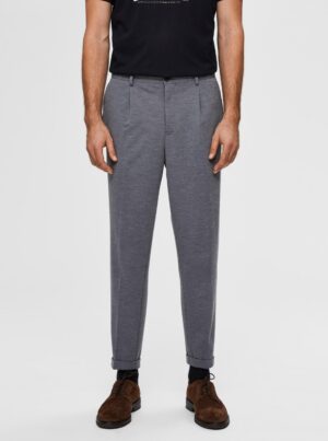 Grey cropped trousers Selected Homme-Jim - Men's