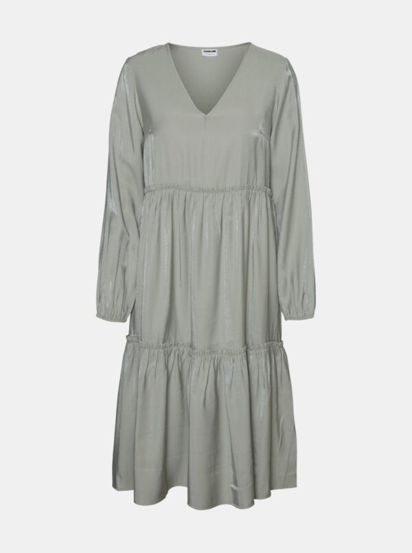 Grey dress Noisy May Cora - Women's