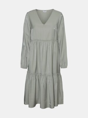 Grey dress Noisy May Cora - Women's