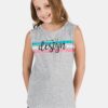 Grey girl's t-shirt with SAM 73 print