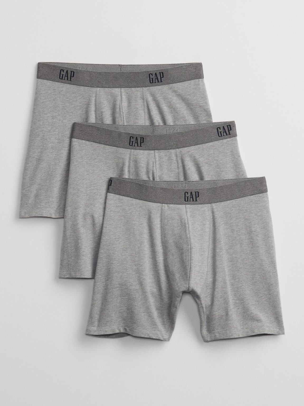 Grey men's boxers GAP Logo boxer briefs