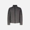 Grey men's down jacket Geox Kennet - Men's