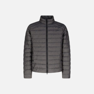 Grey men's down jacket Geox Kennet - Men's