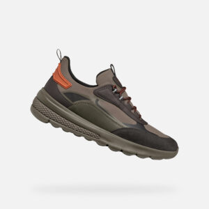 Grey men's sneakers Geox Spherica Actif - Men's