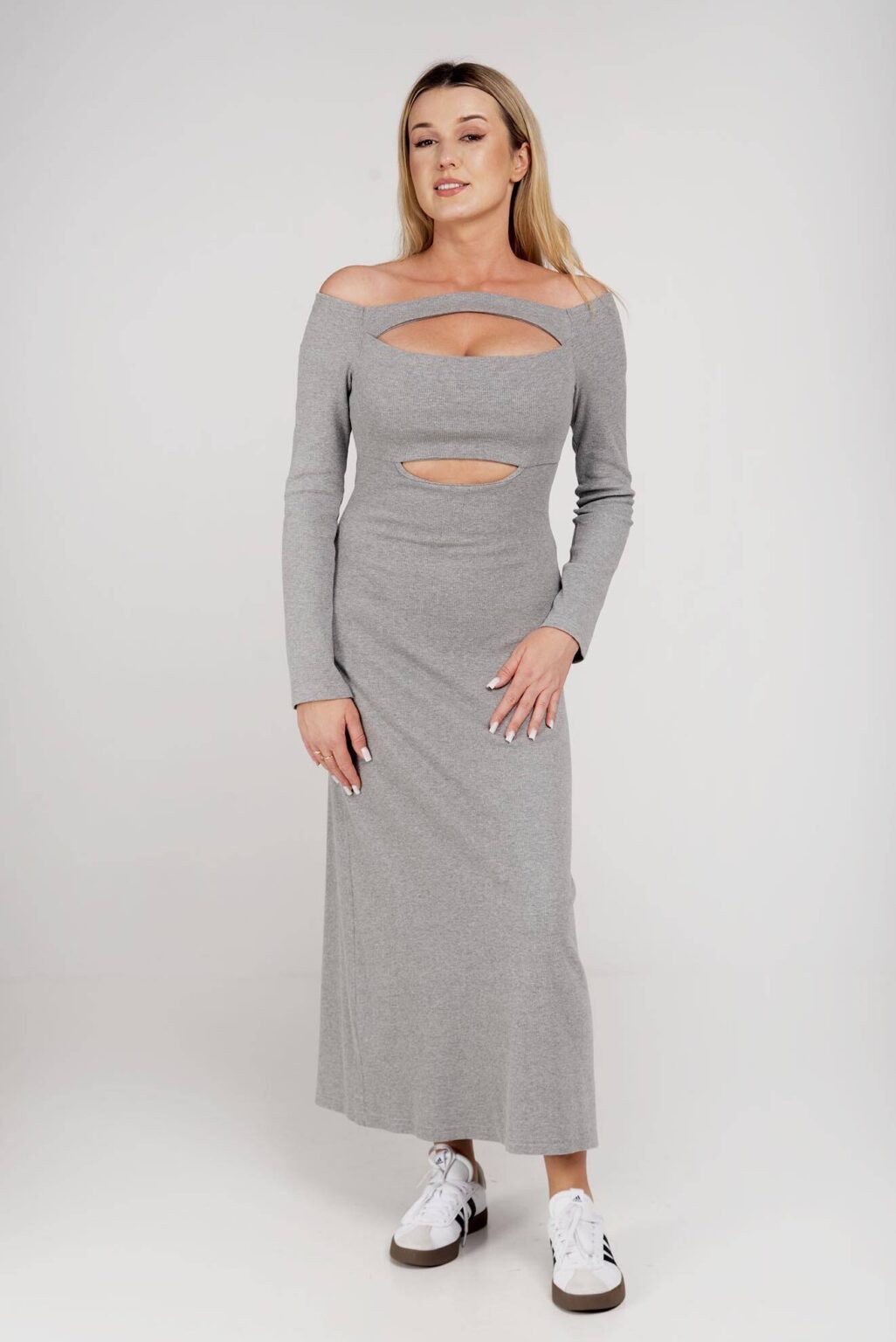 Grey pencil dress By o la la
