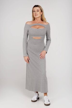 Grey pencil dress By o la la
