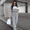 Grey sweater set LUXFORM OLAVOGA