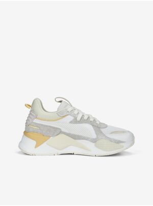 Grey-white women's sneakers with suede details Puma RS-X Thrifted - Women