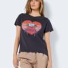 Grey women's T-shirt Noisy May Nate Metallica - Women's