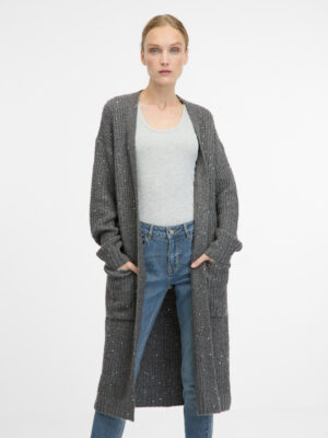 Grey women's cardigan ORSAY - Women's