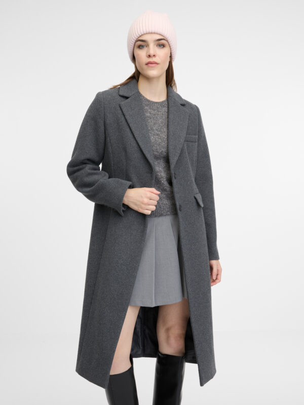 Grey women's coat ORSAY - Women's