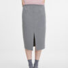 Grey women's sheath midi skirt ORSAY - Women's
