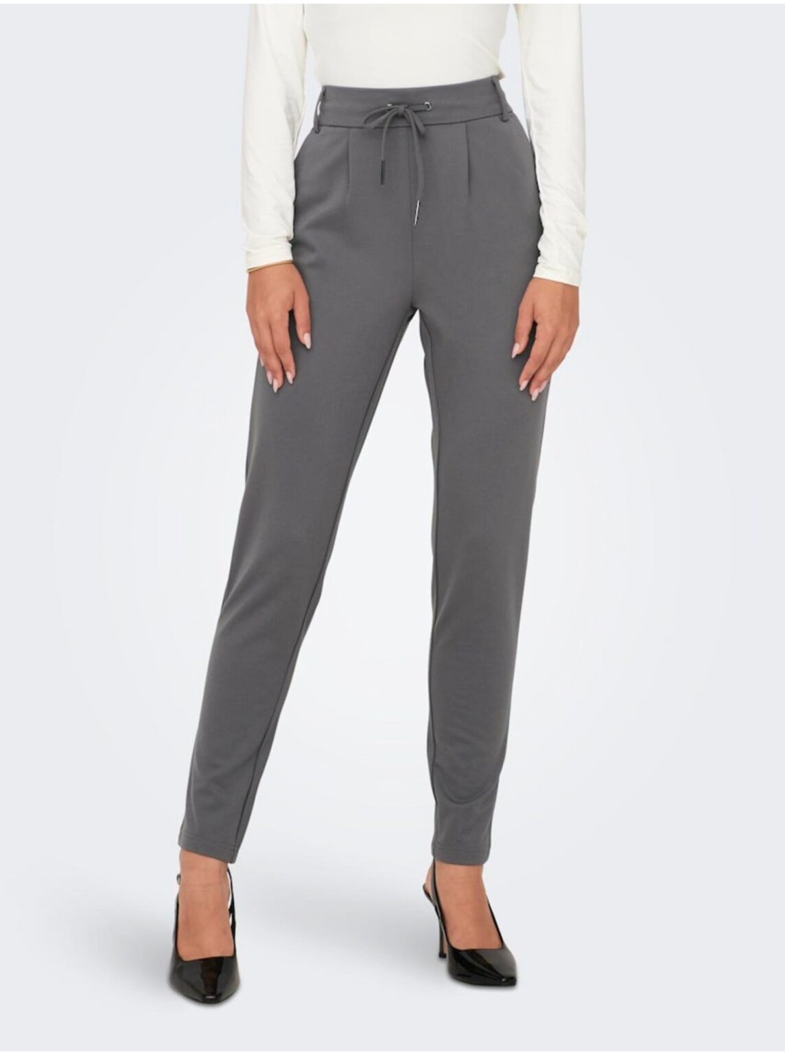 Grey women's trousers ONLY Pop Trash - Women's